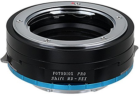 Fotodiox Pro Lens Mount Lenses to Sony NEX i e-Mount Camera mount Shift adapter Minolta SR (MD/MC) bodies (APS-C wyszukiwania AS NEX-5 i NEX-7 i A6000) MD-NEX-Pro-Shift