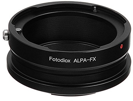 Fotodiox LENS Mount Adapter  ALPA 35 MM Mount Camera bodies i.e. SLR Lens to Fujifilm X-Series; Fits X X-Pro1, X-E1, X-M1 Alpa-FX(RF)