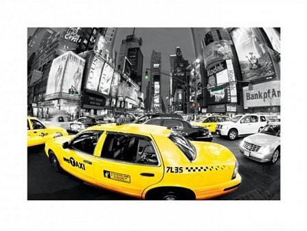 Pyramid Posters Rush Hour Times Square - reprodukcja PPR40134