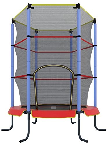 Ultrasport trampolina pokojowa, z siatką zabezpieczająca, 140 cm, czerwony 33070000065P