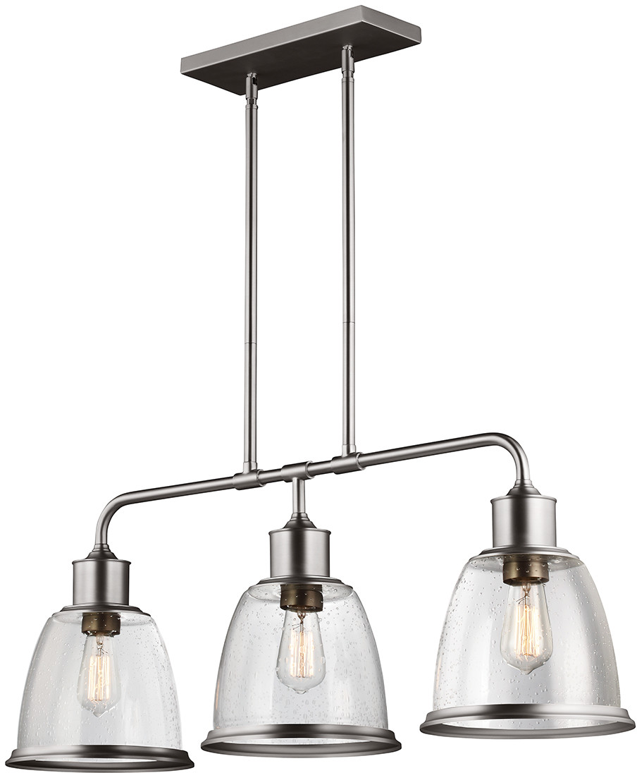 Elstead Lighting Lampa sufitowa HOBSON 3P SN FE/HOBSON/3P SN -  Lighting