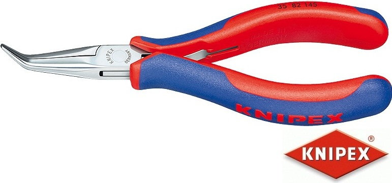 Knipex szczypce dla elektroników, dwukomponentowe (35 82 145)