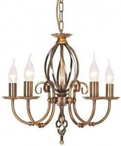 Elstead Lighting ELSTEAD ARTISAN ART5 AB, BLK lampa wisząca 20 / ART5