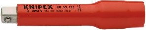 Knipex przedłużka z gniazdem/zabierakiem czworokątnym 3/8 9835125