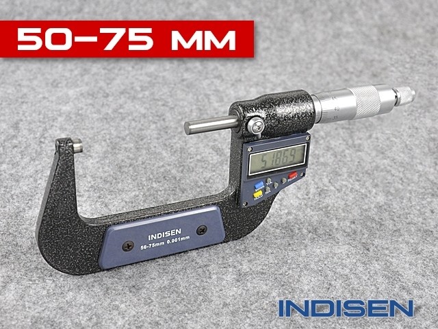 Mikrometr elektroniczny zewnętrzny 50-75MM - INDISEN (2311-5075) (IND_2311-5075)