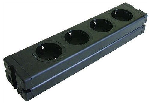 Omnitronic 30240070 aluminiowa listwa zasilająca (4-stopniowa) 30240070
