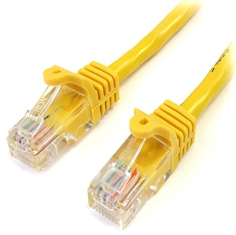 StarTech Startech przewód krosowy 3 m Żółty 0065030860147