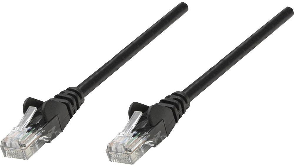 Intellinet Kabel sieciowy 735209 CAT 6 S/FTP AWG 28 RJ45 0.50 m Czarny