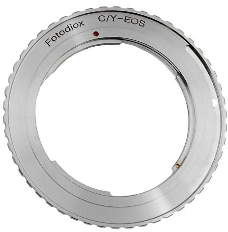 EOS Fotodiox LENS Mount Adapter, Contax/Yashica (CY) Lens to Canon EF, obiektyw EF-S Mount Camera AS 7d wyszukiwania, 5d, 60d & Rebel T3 07LAcyeos