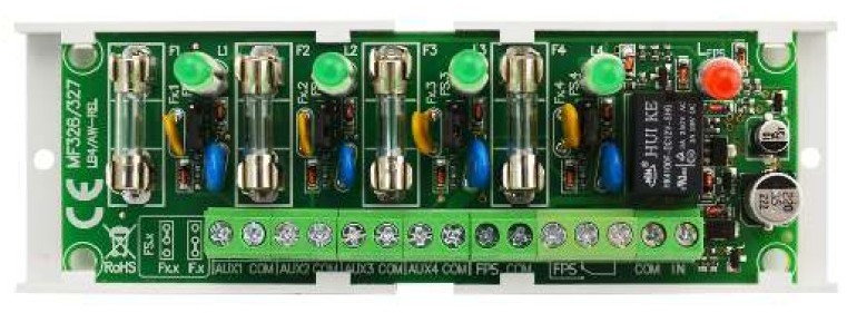 PULSAR AWZ588 Moduł bezpiecznikowy LB4/AW/R 4x0.5A