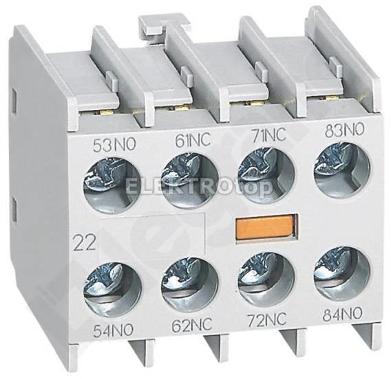 Legrand 417155 CTX3 MINI STYKI POMOCZNICZE FRONT 2N02NC