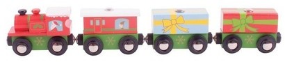 Bigjigs Toys Pociąg Świąteczny