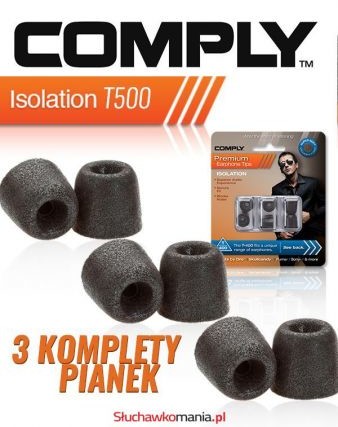 Comply Pianki Isolation Series T500 Isolation Series T500