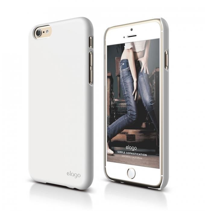 Elago Elgato Etui do iPhone 6 Plus/6S Plus Slim Fit 2 White