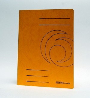 Herlitz Skoroszyt sprężynowy A4 żółty 11094679