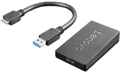 Zdjęcia - Kabel Lenovo TANIA DOSTAWA ! - !  USB to DP Adapter - PACZKOMAT, POCZTA, KURIER 