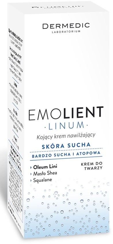 Dermedic Emolient Linum Baby Nawilżająco-kojący krem uzupełniający lipidy skóry