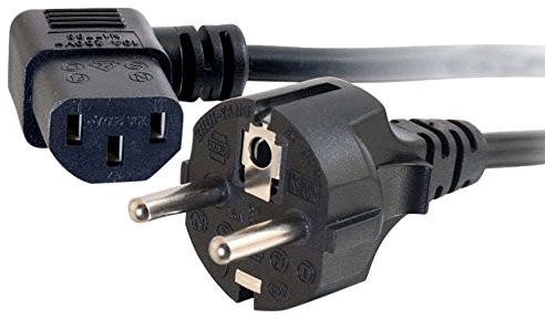 CABLESTOGO Cables To Go 88534 American wire Gauge 16 uniwersalny przewód zasilający (IEC320 °C13 na CEE7/7, 2 m) 88534