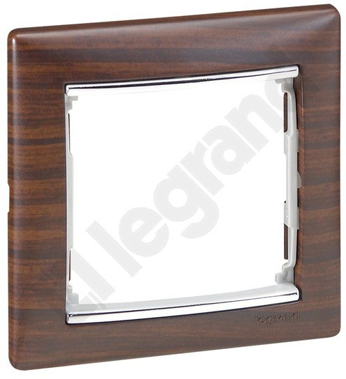 Legrand Valena Ramka Pojedyncza Wenge/Srebro - 770371