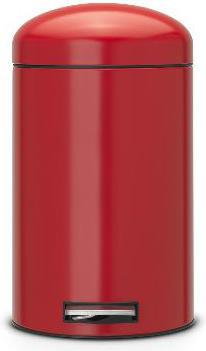 Brabantia Kosz pedałowy Retro - 12L Czerwony Passion 483783