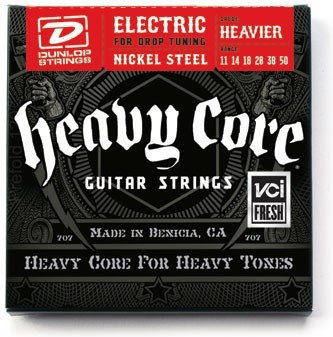 Dunlop struny do gitary elektrycznej Heavy Core DHCN1150 .011-050