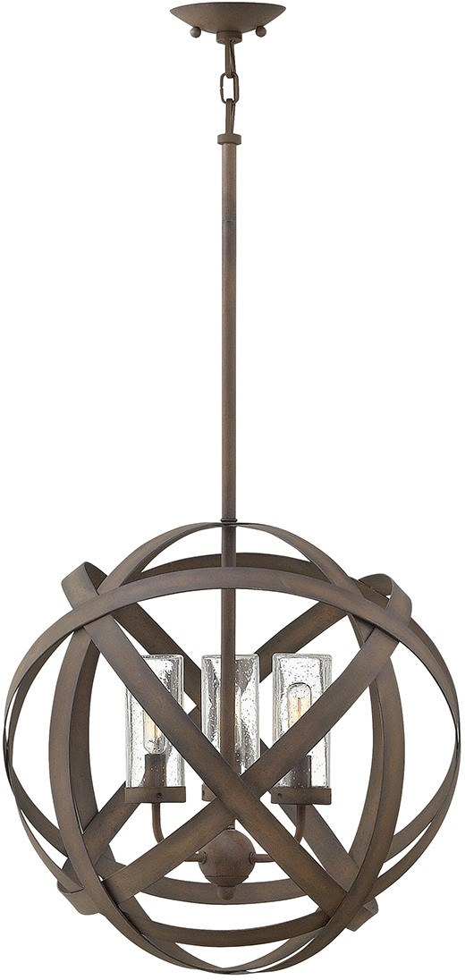 Elstead Lighting Lampa wisząca CARSON 3P HK/CARSON/3P Lighting