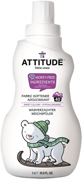 Attitude Płyn do płukania dla dzieci o zapachu Sweet Lullaby 1000 ml 40 prań)