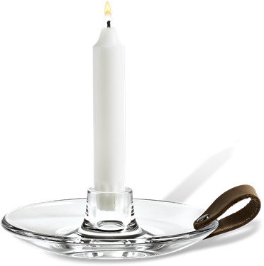 Holmegaard Świecznik Design With Light Chamber na wąską świecę 4343514