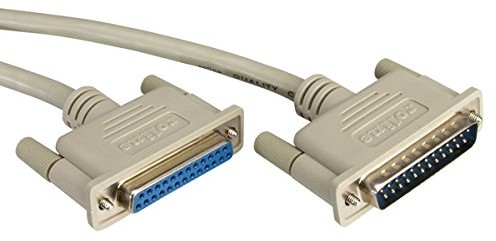 Roline RS232 cable DB25 11 męskie - żeńskie6 m gold-coated - 11.01.3660