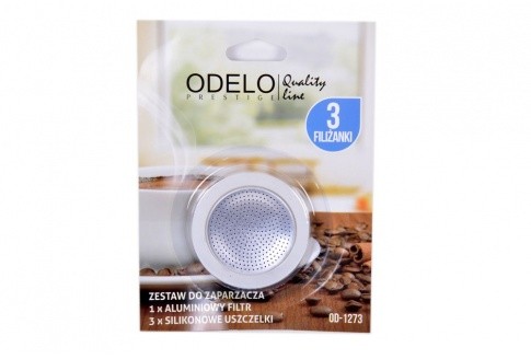Odelo O ZESTAW DO ZAPARZACZA ESPRESSO 3 FILIŻANKI OD1274 delhan odelo OD1274