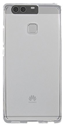 Huawei Phonix HUP9GPW Gel Protection Plus Hülle mit durchsichtiges Displayschutzfolie für Ascend P9 weiß