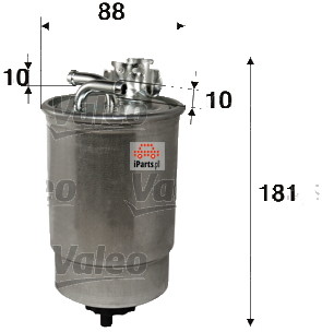 VALEO Filtr paliwa 587560