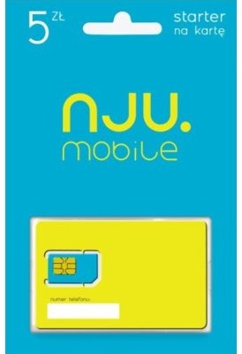 Starter NJU MOBILE Nju na kartę 4 PLN