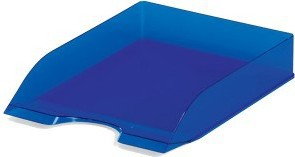Durable Szuflada na dokumenty BASIC transparentna niebieska DU156-01