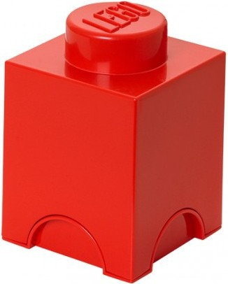 Lego Storage Brick 1 Czerwony 40011730