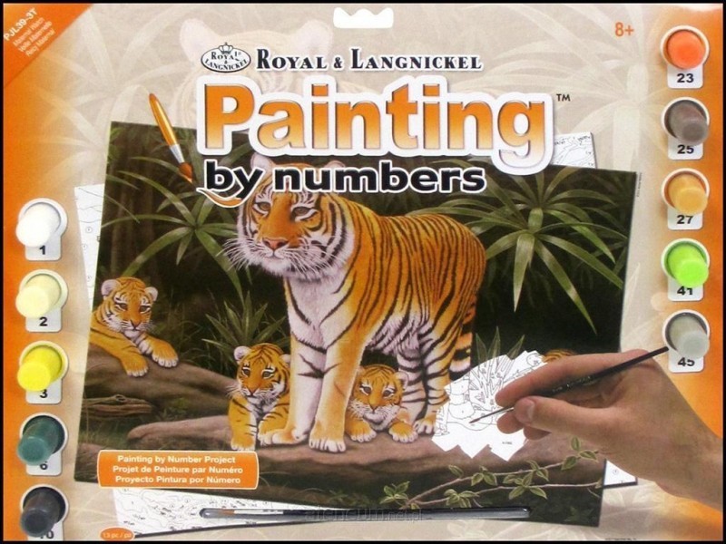 Royal Brush Numerkowe malowanie Junior - Matczyny stróż