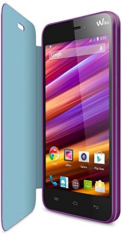 Wiko oryginalnych Flip Cover na telefon Jimmy, liliowy