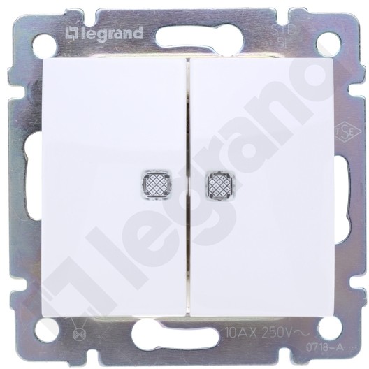 Legrand Valena łącznik ŚWIECZNIKOWY PODŚWIETLANY 774428