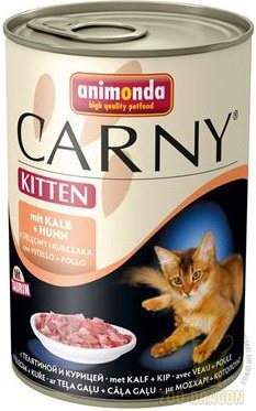 Animonda Carny Kitten Cielęcina i kurczak 400g 83-589