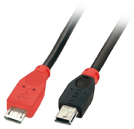LINDY Lindy USB Micro-B - USB Mini-B, 2m kabel USB (31719)