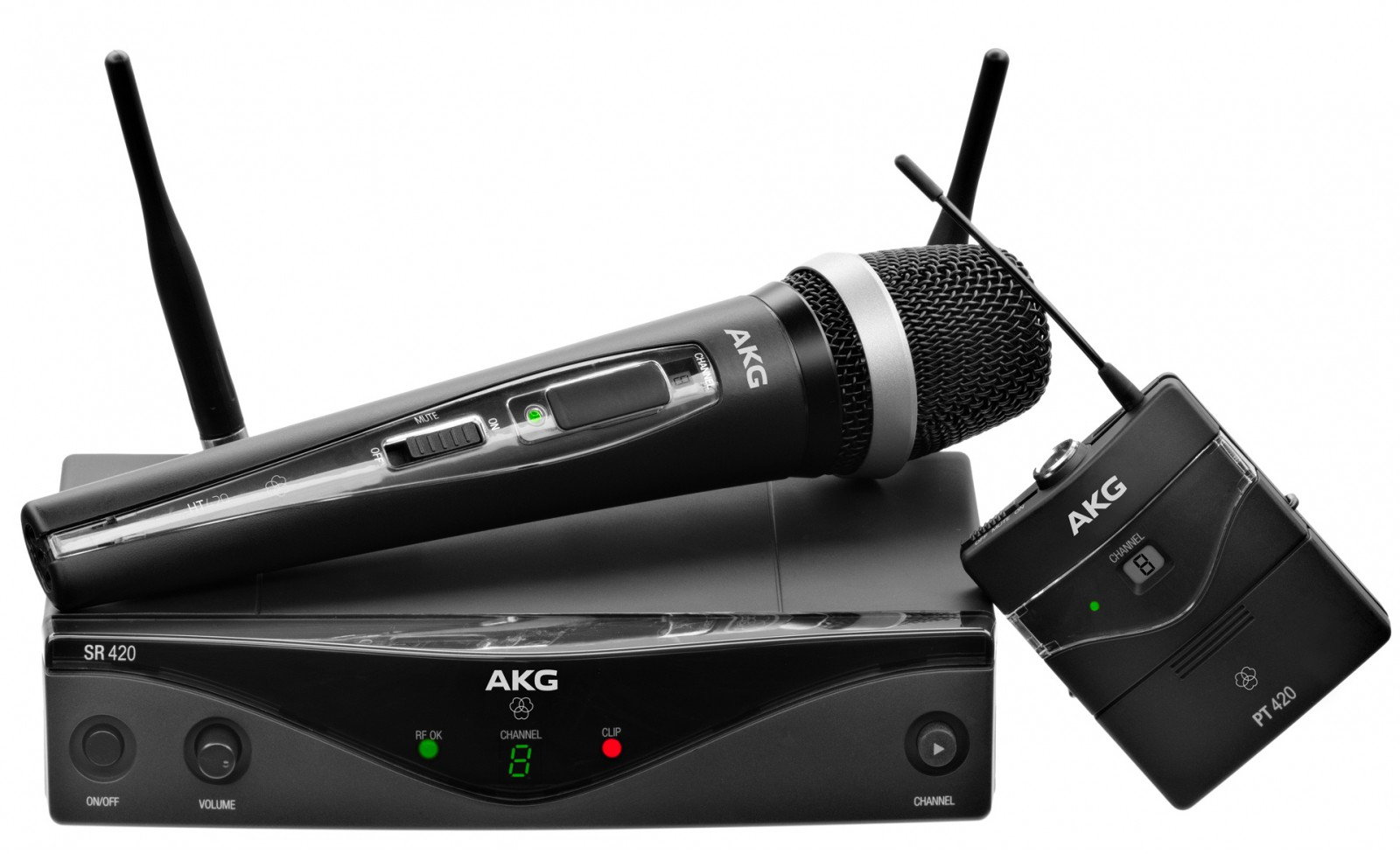 AKG WMS 420 Vocal Set - system bezprzewodowy mikrofon doręczny