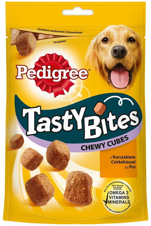 Pedigree Tasty Bites Chewy Cubes 130g