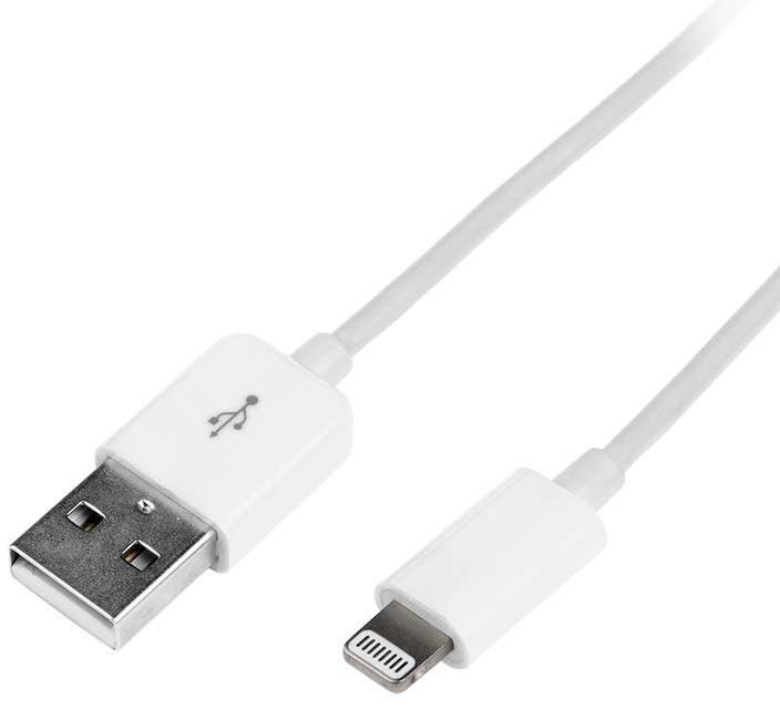Logilink Kabel USB Kabel USB do złącza Lightning 38 cm, biały - UA0241 - UA0241