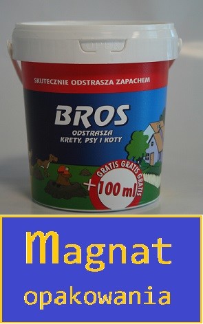 Bros odstraszacz krety, psy i koty 350ml