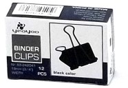 Taurus Klipy do akt biurowy 19 mm 12 sztuk TAU087