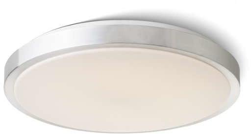 Redlux plafon LAMPA sufitowa MELISA R11297 OPRAWA metalowa LED 40W okrągła alumi