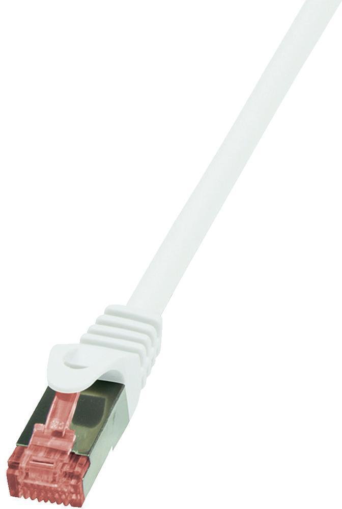 LogiLink Kabel sieciowy CQ2121S CAT 6 S/FTP AWG 27/7 RJ45 30 m Biały
