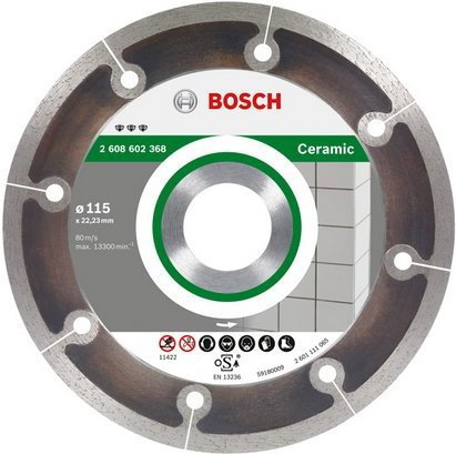 Bosch DIAMENTOWA TARCZA DO PŁYTEK BEST FOR CERAMIC EXTRACLEAN 115 mm 2608602368