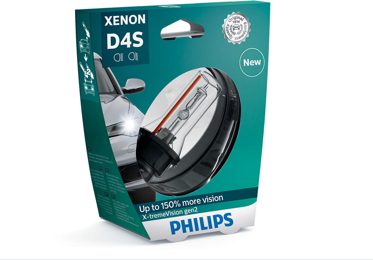 Philips D4S 42V 35W P32d-5 Xenon X-tremeVision gen2
