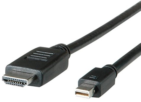 Rotronic ROLINE MiniDP KBL, MiniDP UHDTV ST/ST, czarny 1 M 11.04.5795